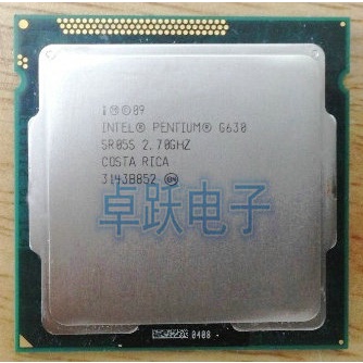 ซีพียู CPU Pentium G630 3M Cache/2.7/GHz LGA 1155 TDP 65W (ทํางานได้ ...