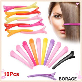 Borag กิ๊บติดผม 10 ชิ้น ปิ่นปักผม 10 ชิ้น สําหรับร้านทําผม