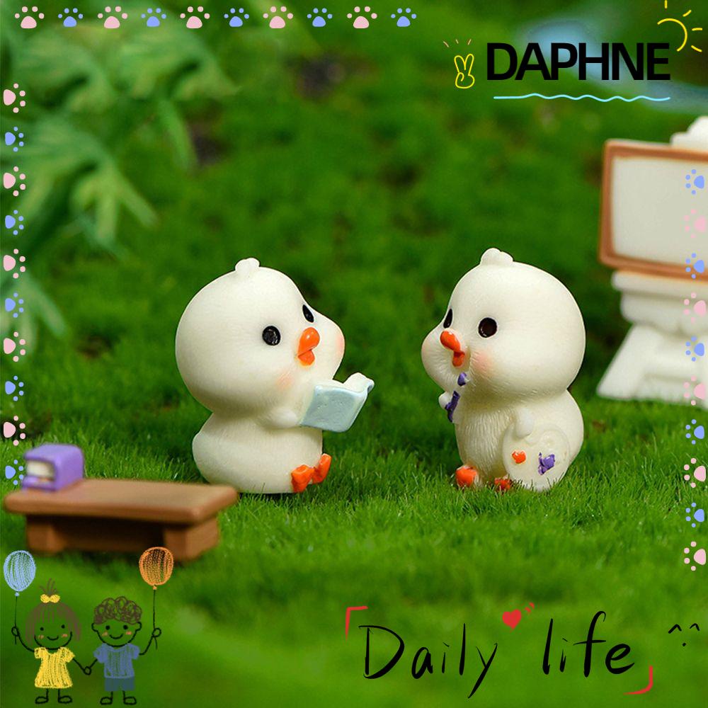 daphne-ตุ๊กตาเป็ดขนาดเล็กเครื่องประดับสําหรับตกแต่งสวน-diy