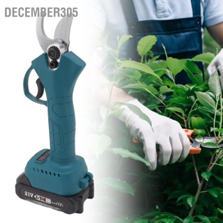  December305 Electric Pruning Shear เครื่องตัดแต่งกิ่งไร้สายแบบพกพาที่ใช้แบตเตอรี่เพื่อการตัดแต่งกิ่งอย่างมีประสิทธิภาพ