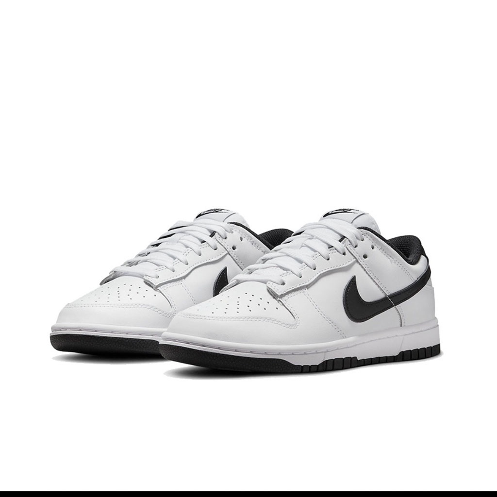 ของแท้-100-nike-dunk-low-reverse-panda-รองเท้าผ้าใบ-แฟชั่น-สะดวกสบาย