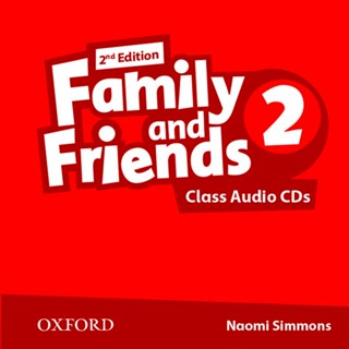 Bundanjai (หนังสือเรียนภาษาอังกฤษ Oxford) CD Family and Friends 2nd ED 2 : Class