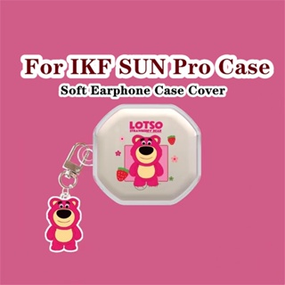 【Case Home】เคสหูฟัง แบบนิ่ม ลายการ์ตูนสุนัขสนูปปี้ สีโปร่งใส สําหรับ IKF SUN Pro