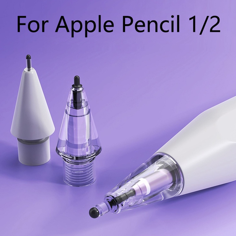ปลายปากกาสไตลัส-แบบใส-สําหรับ-apple-pencil-2b-1st-2nd-generation-ipad