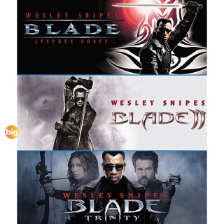 แผ่น Bluray หนังใหม่ BLADE นักล่าพันธุ์อมตะ ภาค 1-3 Bluray Master เสียงไทย (เสียง ไทย/อังกฤษ | ซับ ไทย/อังกฤษ (ภาค 1 นาท