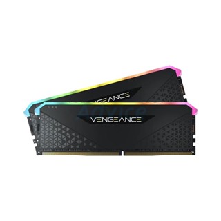 RAM DDR4(3200) 16GB (8GBX2) CORSAIR VENGEANCE RS RGB BLACK (CMG16GX4M2E3200C16)