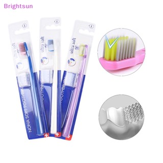 Brightsun แปรงสีฟัน ทําความสะอาดฟัน ปลอดสารพิษ ใหม่