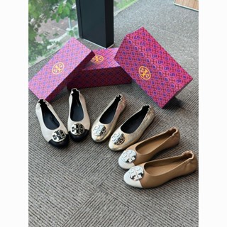 รองเท้าหนังแกะ ส้นแบน Tory BURCH สําหรับผู้หญิง