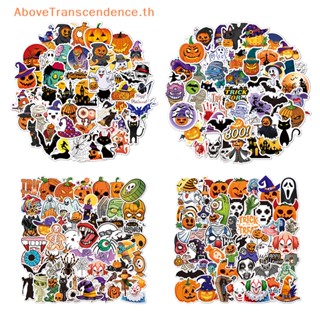 Above สติกเกอร์ ลายฟักทอง แมงมุม ผี ฮาโลวีน สําหรับติดตกแต่งแล็ปท็อป กระเป๋าเดินทาง กีตาร์ สเก็ตบอร์ด DIY 50 ชิ้น