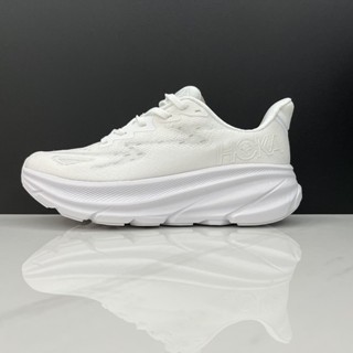 Hoka ONE ONE Clifton 9 รองเท้าผ้าใบลําลอง ระบายอากาศ เหมาะกับการวิ่ง เล่นกีฬา แฟชั่นสําหรับผู้ชาย ผู้หญิง hqaexl22 1U938