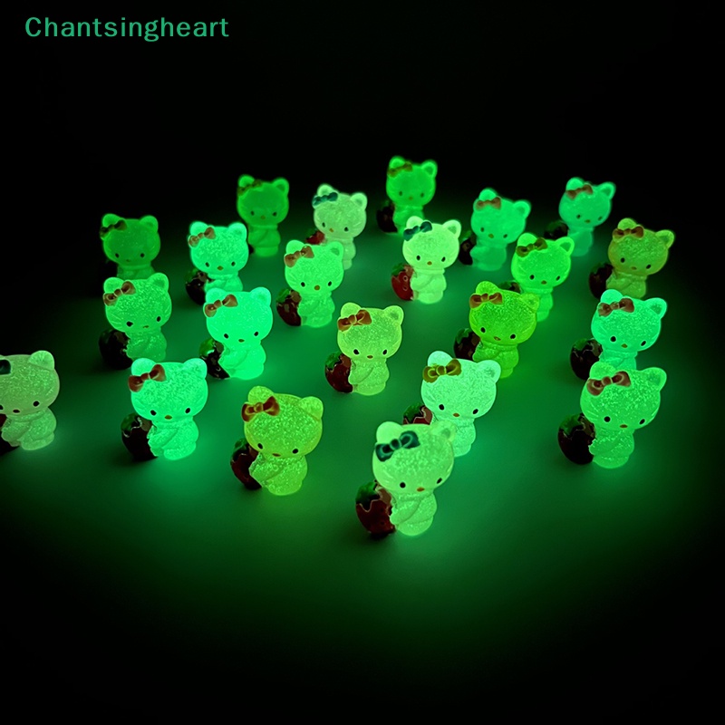 lt-chantsingheart-gt-ตุ๊กตาแมวเรซิ่นเรืองแสง-ขนาดเล็ก-สําหรับตกแต่ง-ลดราคา-1-ชิ้น