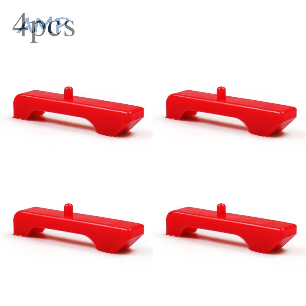 new-8-rubber-bushings-parts-polyurethane-radiator-support-red-replacements-accessories