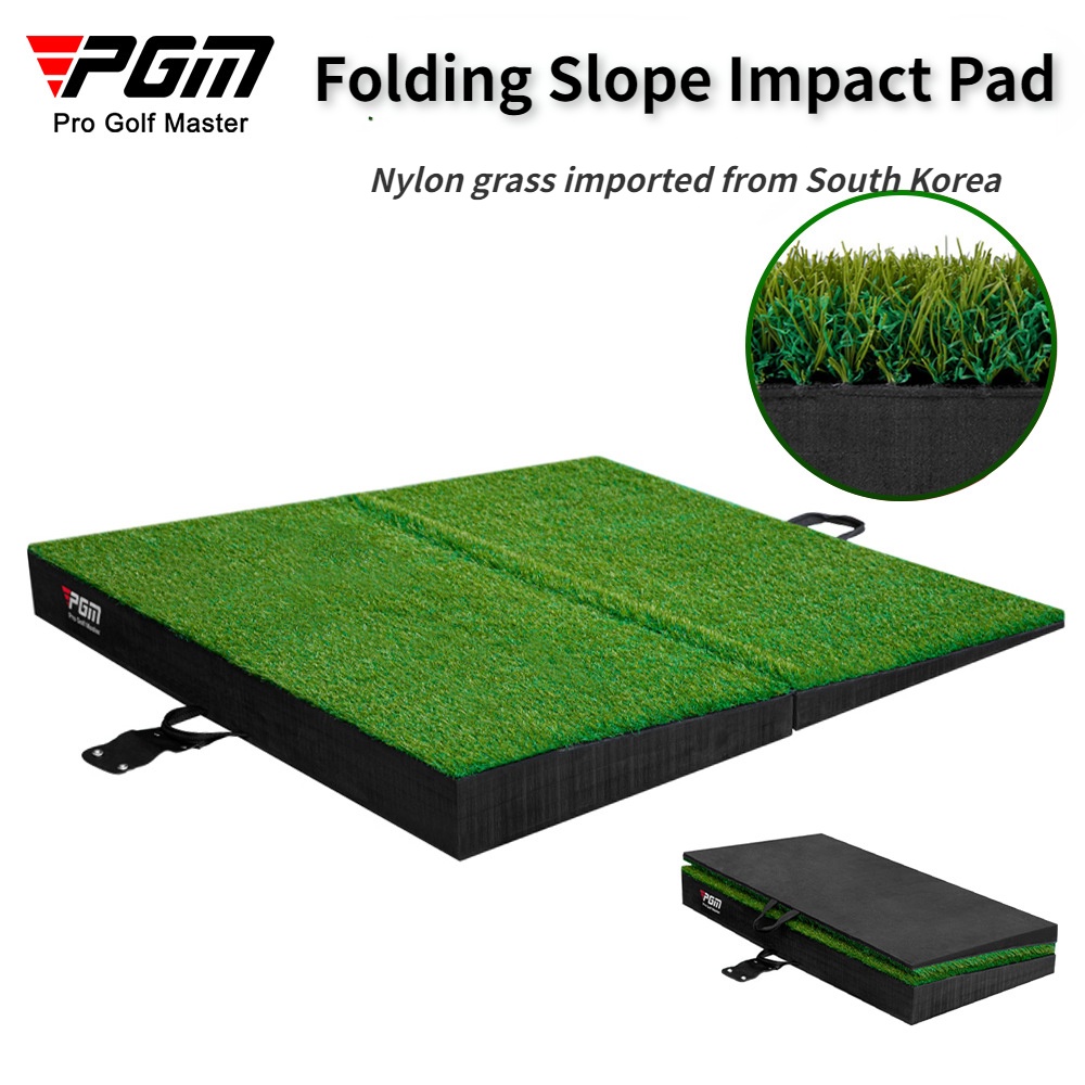 Pgm DJD041 Golf Slope Strike Pad พับ Swing Pracitioner สูงและ Low Slope ...