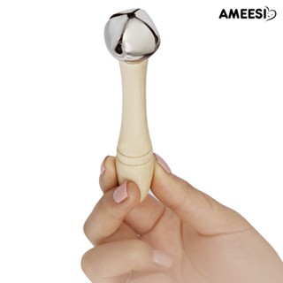 Ameesi เครื่องดนตรีไม้ กระดิ่งมือกระดิ่งเคาะ ของเล่นเสริมการศึกษา สําหรับเด็ก