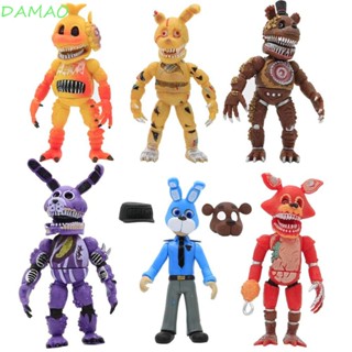 Damao โมเดลฟิกเกอร์ Five Nights at Freddys ข้อต่อขยับได้ ของเล่นสําหรับเด็ก