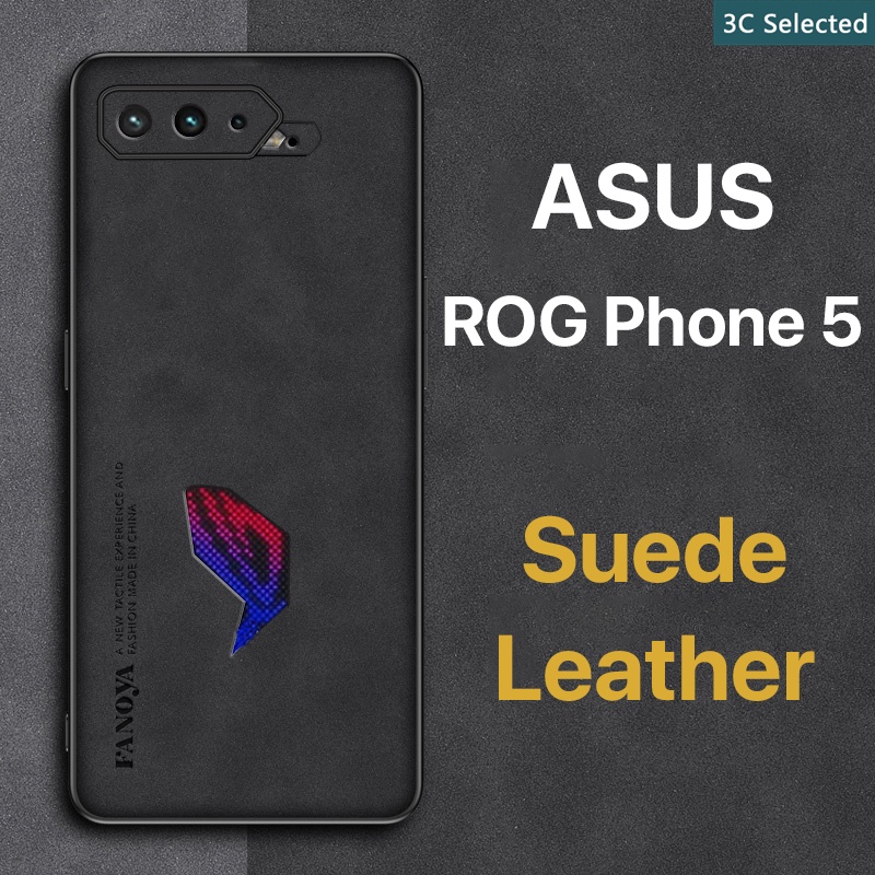 หนังกลับ เคส ASUS ROG Phone 5 5s 6 Case สัมผัสสบาย ป้องกันลายนิ้วมือ ...