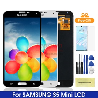 Super AMOLED S5 แผงหน้าจอสัมผัสดิจิทัล Lcd ขนาดเล็ก สําหรับ Samsung Galaxy S5 Mini G800 G800F G800H