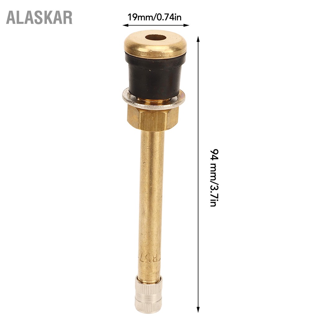alaskar-20pcs-truck-clamp-in-valve-โครงสร้างทองแดงขนาดกะทัดรัดเหมาะสำหรับรถยนต์รถบัสยานพาหนะพิเศษ