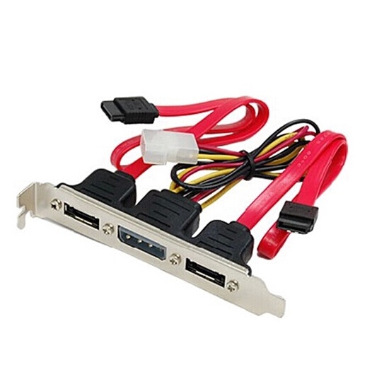 pc-diy-sata-เป็น-esata-พร้อม-4pin-ide-molex-พาวเวอร์ซัพพลายซ็อกเก็ตอะแดปเตอร์แปลงการ์ด-โปรไฟล์ความสูงเต็มรูปแบบ-สําหรับฮาร์ดไดรฟ์ภายนอก