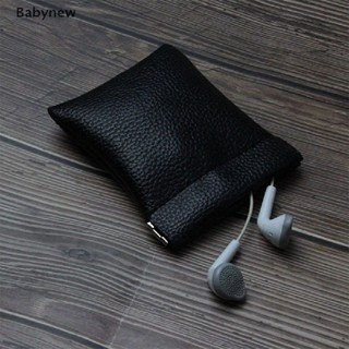 &lt;Babynew&gt; กระเป๋าสตางค์ หนัง Pu ใบสั้น ใส่เหรียญได้ ใส่บัตรได้ สําหรับผู้ชาย และผู้หญิง