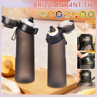 650มิลลิลิตร Air Up ขวดน้ำเดิม Botol อากาศรสชาติขวดน้ำด้วยฟางพลิกฝา,ผลไม้กลิ่นหอมขวดน้ำกีฬาขวดเหมาะสำหรับกีฬากลางแจ้ง Botol อากาศ Perisa Bri