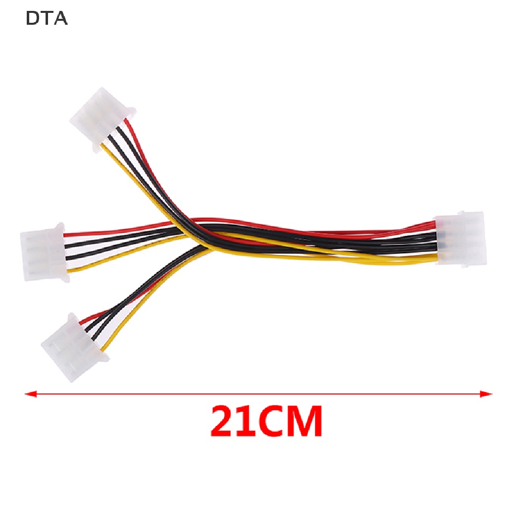 dta-4-pin-ide-1-to-3-molex-ide-ตัวเมีย-พาวเวอร์ซัพพลาย-ตัวแยก-ตัวขยาย-สายเคเบิล-อะแดปเตอร์-dt