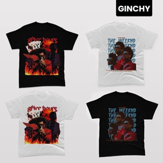 【ใหม่】The Weeknd | T-shirt | "Artist" | "After Hours" | The Weeknd Collection T-shirt For Unisex Cotton