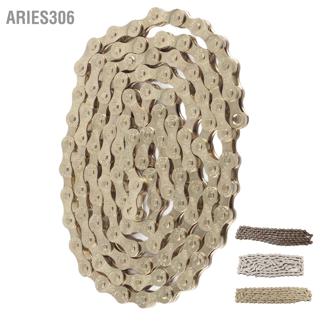 aries306-116-links-โซ่จักรยาน-universal-single-speed-high-strength-mountain-bike-derailleur-chain