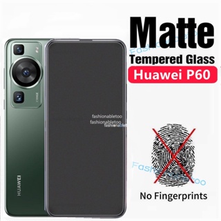 ฟิล์มกระจกนิรภัยกันรอยหน้าจอ เนื้อแมตต์ 9H ป้องกันลายนิ้วมือ สําหรับ Huawei P60 pro P60pro P60 Art P60Art P 60 2023