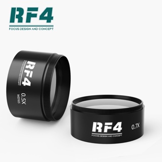 Rf4 WD165 เลนส์กล้องจุลทรรศน์เสริม 0.5X 0.7X 0.48X สําหรับเลนส์กล้องสามตาสเตอริโอ