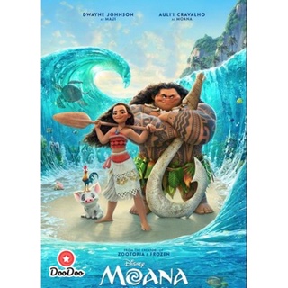 DVD Moana โมอาน่า ผจญภัยตำนานหมู่เกาะทะเลใต้ (เสียง ไทย/อังกฤษ ซับ ไทย/อังกฤษ) หนัง ดีวีดี