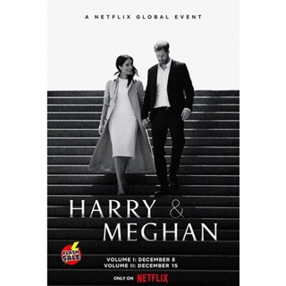 DVD ดีวีดี Harry &amp; Meghan (2022) แฮร์รี่และเมแกน ชุด 1 (เสียง ไทย/อังกฤษ | ซับ ไทย/อังกฤษ) DVD ดีวีดี