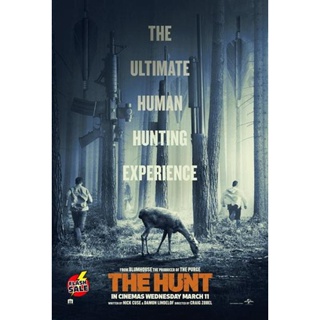 DVD ดีวีดี The Hunt เกมล่าคน (2020) หนังที่เคยถูกแบนเพราะเหตุกราดยิง (เสียง ไทย/อังกฤษ ซับ ไทย/อังกฤษ) DVD ดีวีดี
