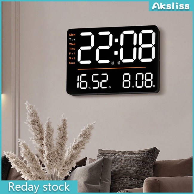 aks-นาฬิกาปลุกดิจิทัล-led-12-24-ชม-ปรับความสว่างได้-อุณหภูมิ-ความชื้น