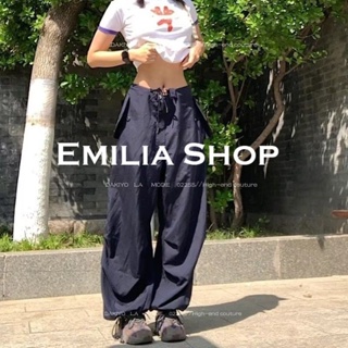 EMILIA SHOP  กางเกงขายาว กางเกงเอวสูง ผู้หญิงสไตล์เกาหลี เสื้อผ้าแฟชั่นผู้หญิง y2k 2023 ใหม่  ทันสมัย รุ่นใหม่ สวยงาม Unique A20M06D 36Z230909