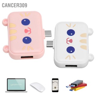 Cancer309 3 in 1 Type C Hub Docking Station การส่งสัญญาณความเร็วสูงมัลติฟังก์ชั่น ถึง USB3.0 USB2.0 สำหรับ Windows Android