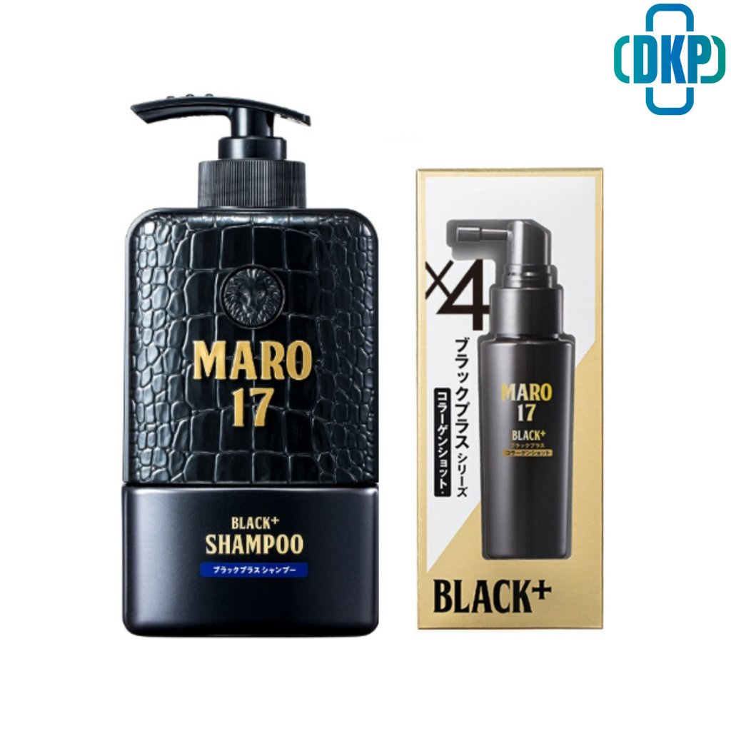 maro-complete-set-17-black-plus-350-ml-collagen-shot-50-ml-แชมพู-เซรั่ม-dkp