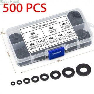 【Big Discounts】Nylon Flat Washers Bolts/screws M2-M10 Metric Plastic Washers Accessories#BBHOOD