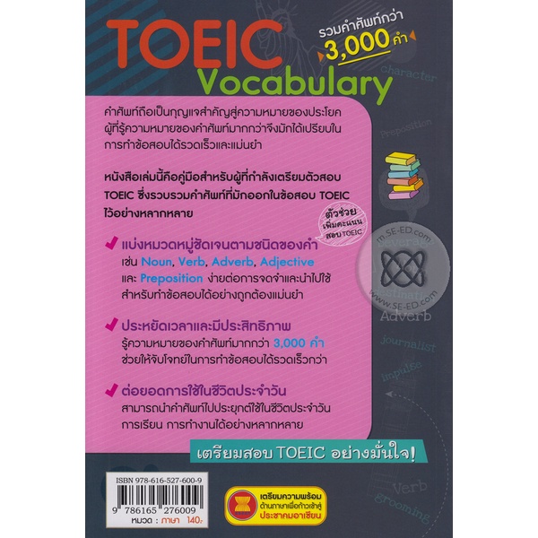 arnplern-หนังสือ-ศัพท์เตรียมสอบโทอิก-toeic-vocabulary