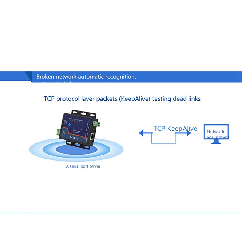 usr-tcp232-410s-rs232-rs485-อะแดปเตอร์แปลงสายอนุกรม-เป็นอีเธอร์เน็ต-รองรับ-dhcp-dns-ปลั๊ก-eu