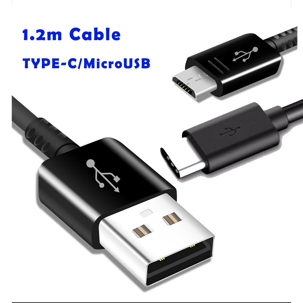 สายชาร์จ-microusb-type-c-1-2-เมตร-สําหรับ-samsung-android-โทรศัพท์มือถือ-microusb-usb-c