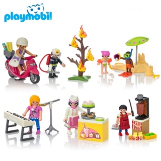 Playmobil ตุ๊กตาเด็กผู้ชาย สําหรับตกแต่งโต๊ะทํางาน