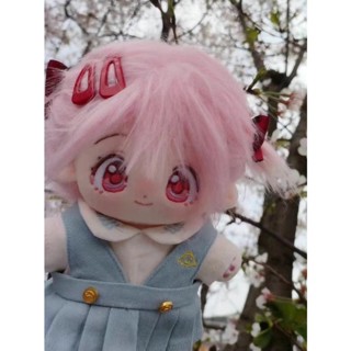 เสื้อผ้าตุ๊กตา ผ้าฝ้าย Puella Magi Madoka Magica Plushie ขนาด 20 ซม. สําหรับแต่งคอสเพลย์