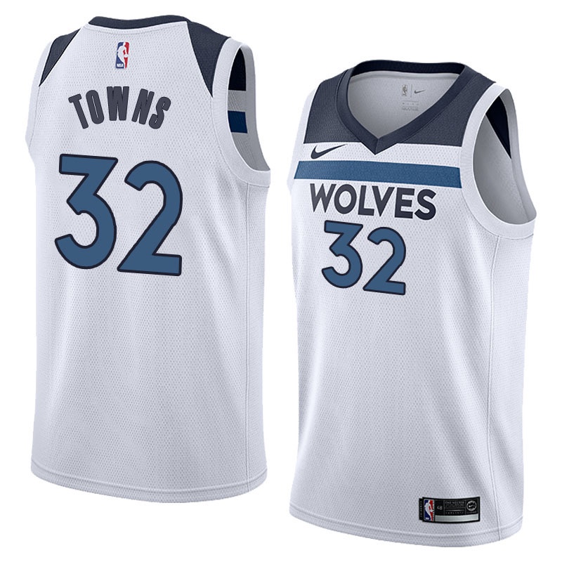 minnesota-timberwolves-32-karl-anthony-towns-เสื้อสเวตเตอร์ของเสื้อบาสเก็ตบอล-nba-jersey