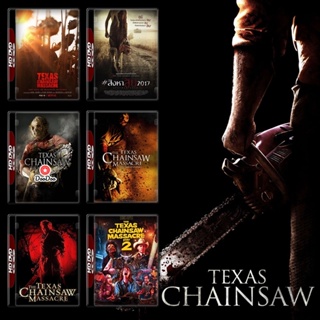DVD Texas Chainsaw สิงหาสับ 6 ภาค DVD Master เสียงไทย (เสียง ไทย/อังกฤษ | ซับ ไทย/อังกฤษ ( ภาค 1 ไม่มีซับ ไทย ภาค 3 ไม่ม