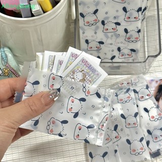 Abongbang ใหม่ Kawaii Sanrio Pochacco ถุงซีลถุงขนมขบเคี้ยว Diy ถุงบรรจุภัณฑ์อาหาร อุปกรณ์ครัวที่บ้าน ดี