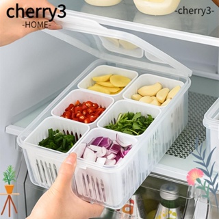 Cherry3 กล่องเก็บผัก หัวหอม เนื้อสัตว์ ในตู้เย็น
