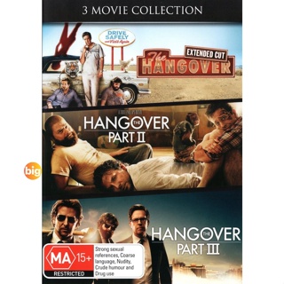 แผ่น DVD หนังใหม่ The Hangover เดอะ แฮงค์โอเวอร์ ภาค 1-3 DVD Master เสียงไทย (เสียง ไทย/อังกฤษ | ซับ ไทย/อังกฤษ) หนัง ดี