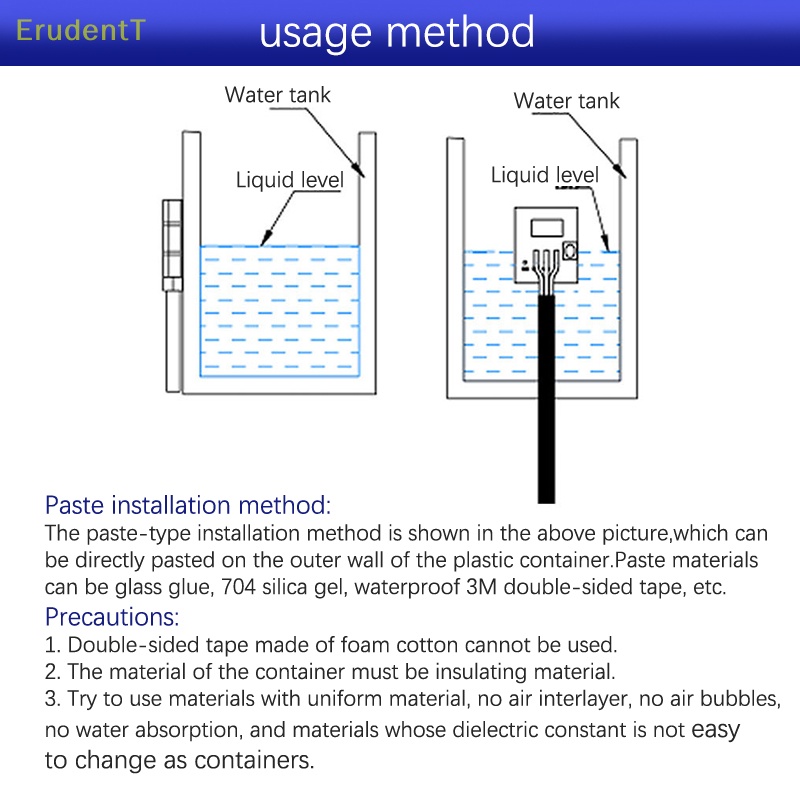 erudentt-โมดูลเซนเซอร์วัดระดับน้ํา-ไร้การสัมผัส-dc-5v-ใหม่