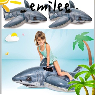 Emilee ปลาฉลามเป่าลม 173 ซม. X107 ซม. อุปกรณ์เสริม สําหรับปาร์ตี้ ชายหาด กลางแจ้ง ฤดูร้อน